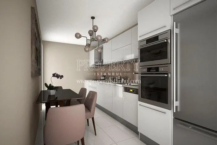 One of the kitchens in Blue Sea