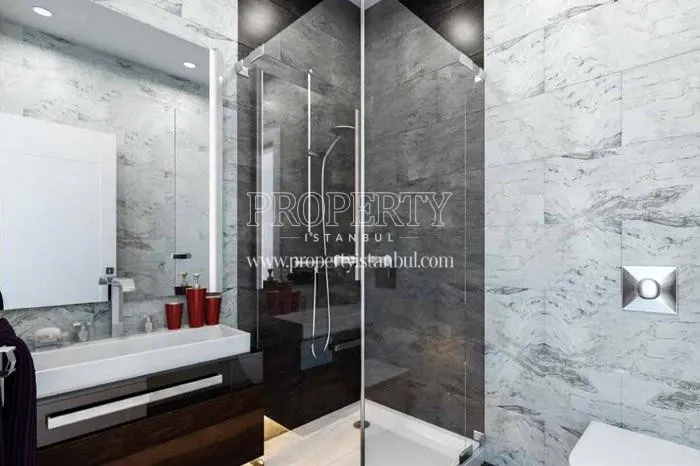 One of the bathrooms in Bolluca Yakut Evleri