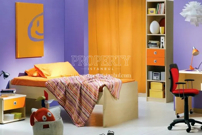 One of the small bedrooms in Bordo Life Park Gunesli