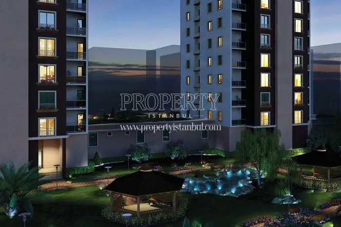 Bordo Life Park Gunesli complex at night