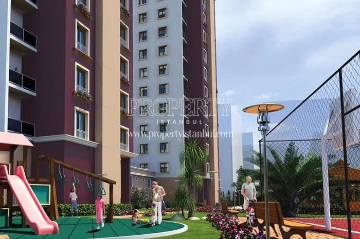 Sports fields in Bordo Life Park Gunesli