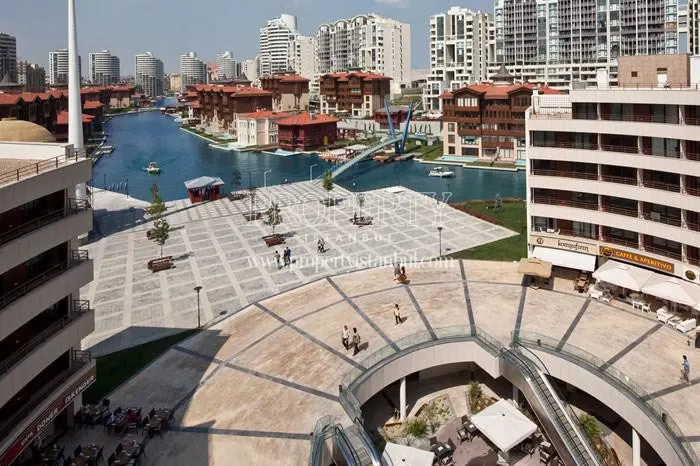 The inside of the Bosphorus City compound