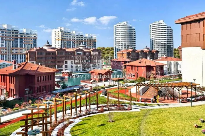 The inside of the Bosphorus City compound