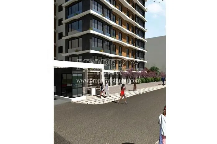 The entrance of Bostanci Deluxe