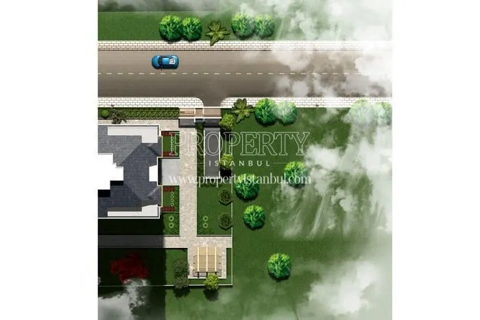 The layout plan of Bostanci Deluxe