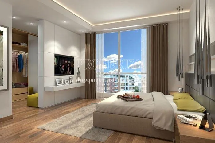 The master bedroom with a dressing room in Boutique Daca