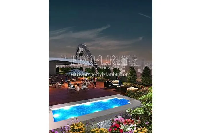 The viewing terrace on the roof of the Brooklyn Park building