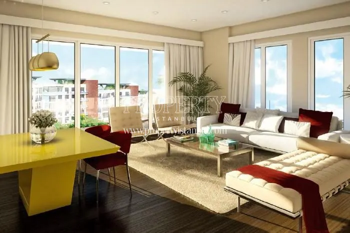 One of the living rooms in Bulvar Istanbul