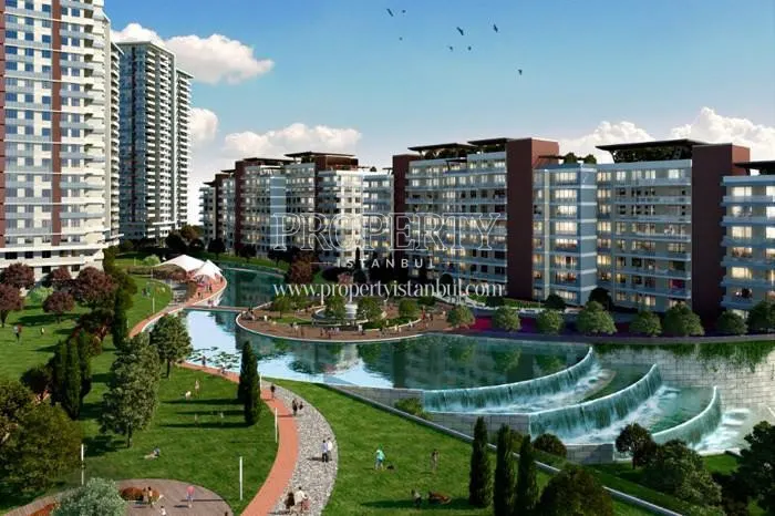 The landscape areas in Bulvar Istanbul