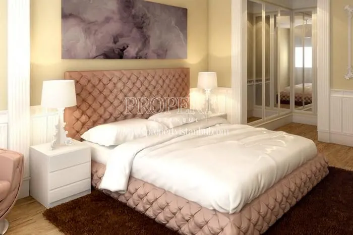One of the master bedrooms in Bulvar Istanbul