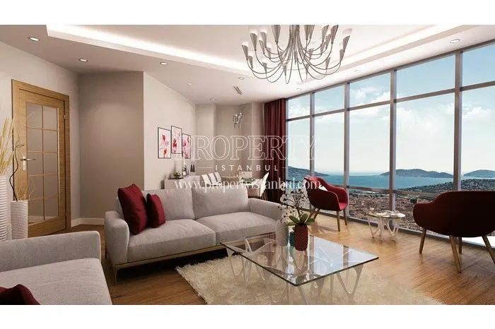 One of the living rooms in Bumerang Kartal