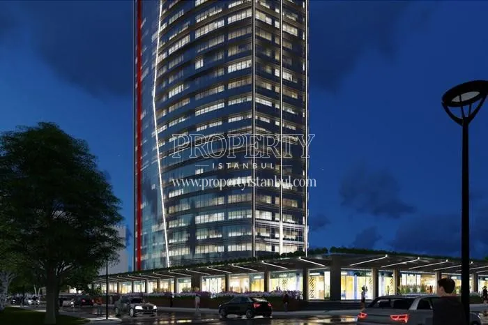Bumerang Kartal project at night