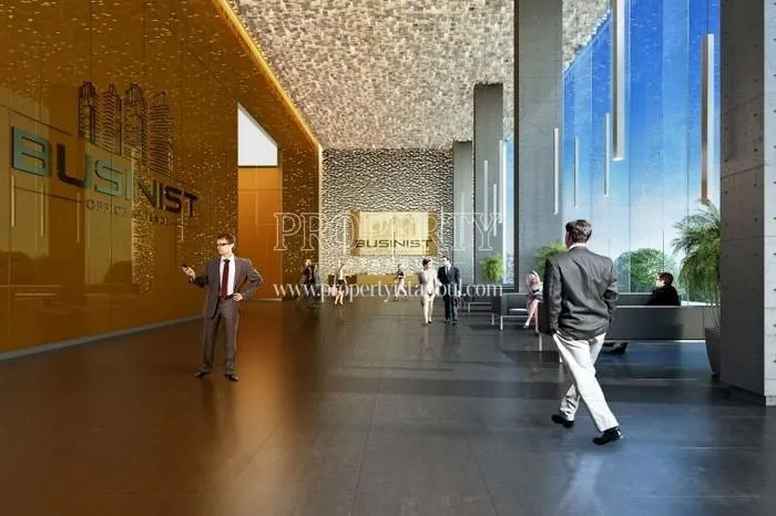 The lobby of the Business Istanbul project