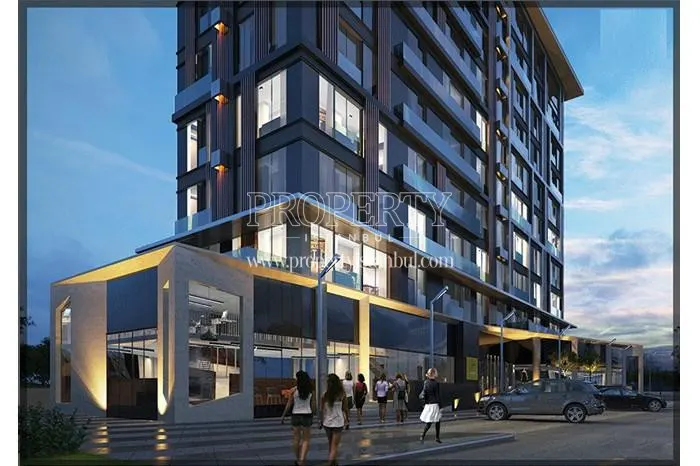 Butiq Yasam Kartal project at night