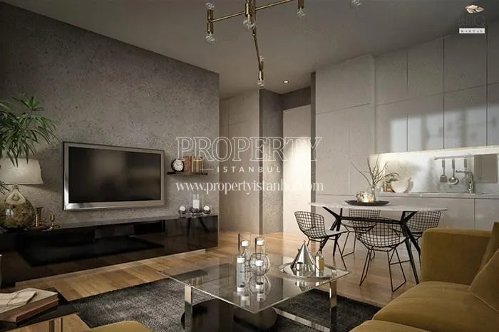 One of the living rooms in Butiq Yasam Kartal