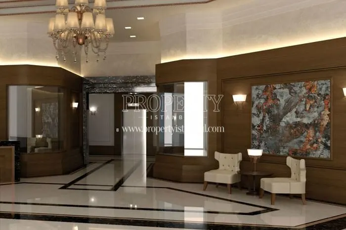 The lobby of Buyukhanli Barbaros