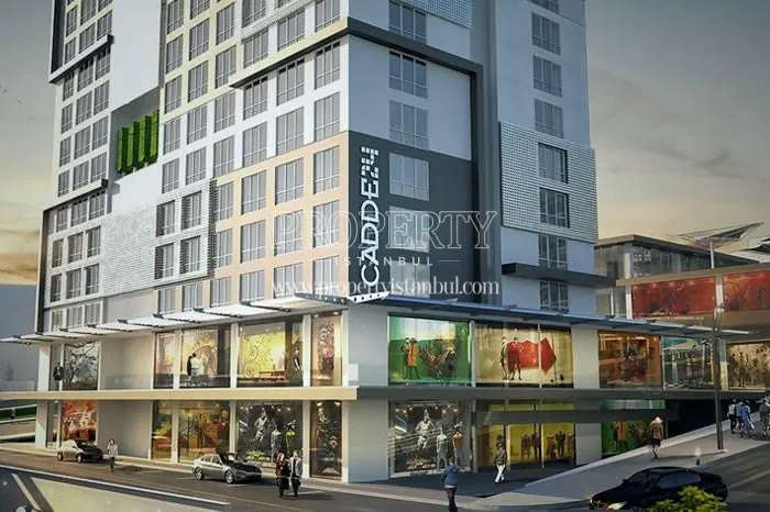 The shopping center in Cadde 24