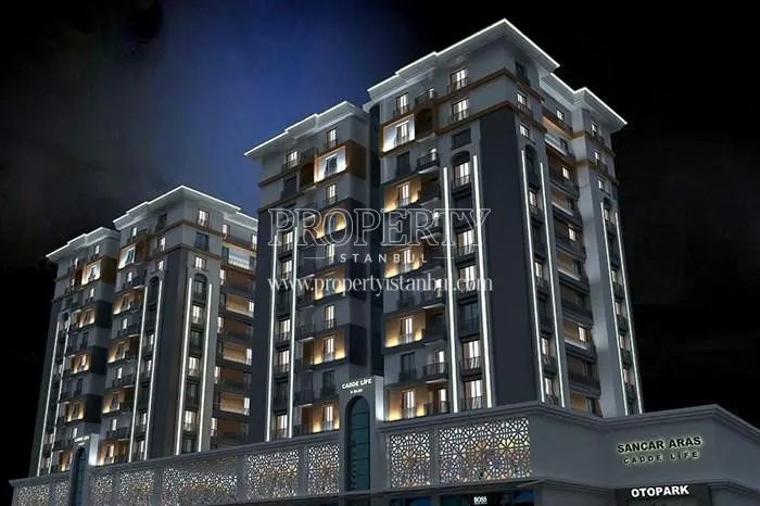Cadde Life homes at night