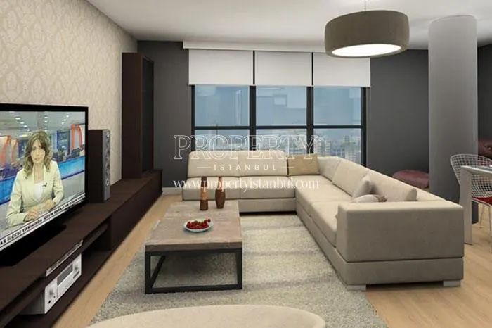 One of the living rooms in Camlik 18