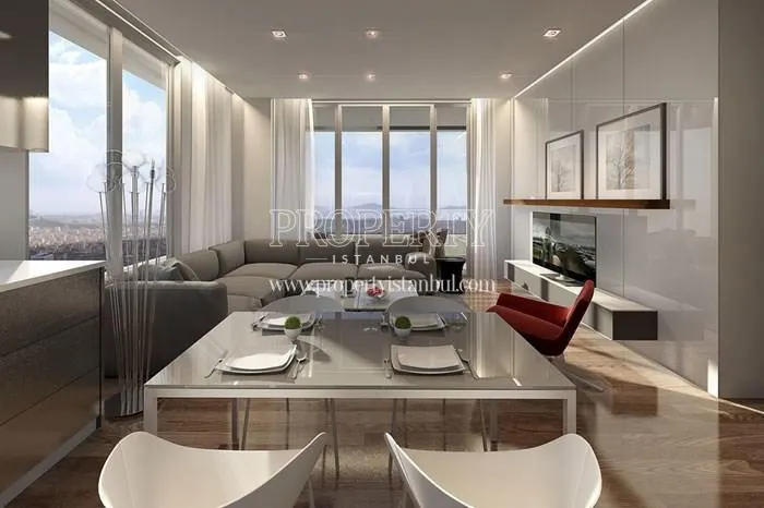 One of the living rooms in Canan Business
