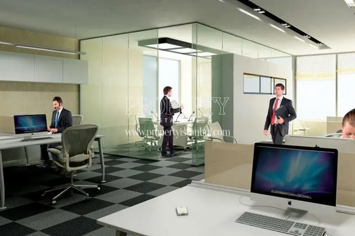 One of the offices in Capital Tower