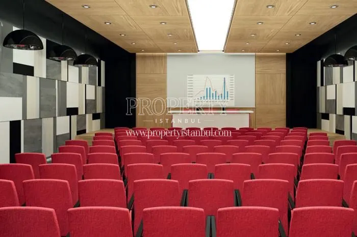 The conference hall of Capital Tower