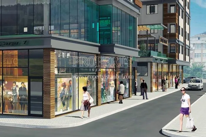 Open-air shopping center in Carsi Evleri