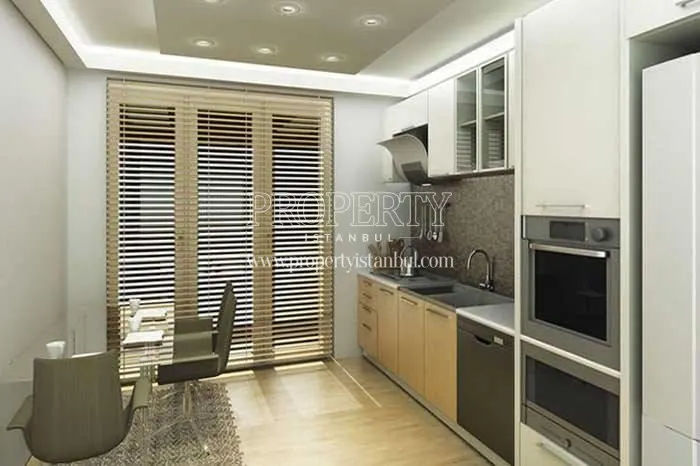 One of the kitchens in Casa Mia Tuzla