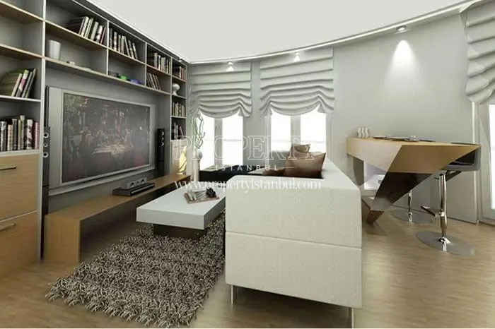 Narrow open kitchen in Casa Mia Tuzla
