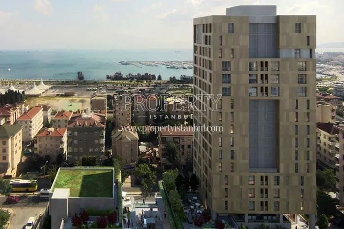 The sea view from Cebeci Residence