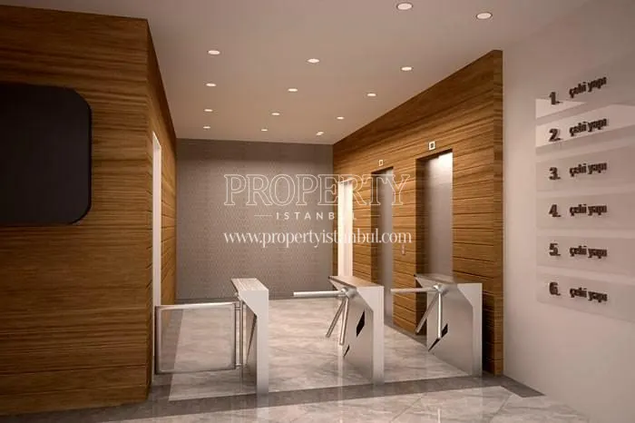 Turnstiles for employees in Cebi Natura