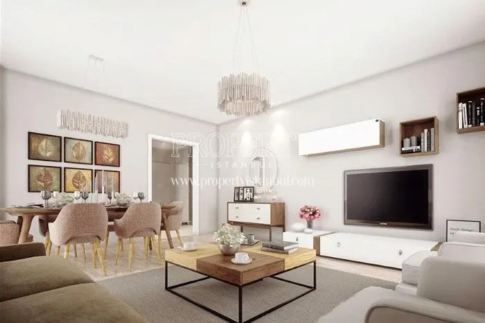 One of the living rooms in Celestia Life