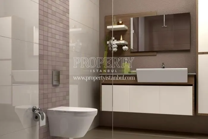 One of the bathrooms in Cemtas Gurpinar Evleri