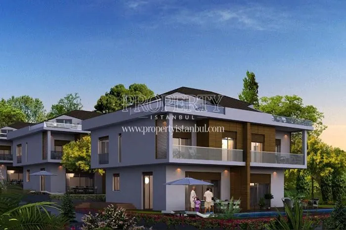 Some villas in Cemtas Kavakli Villalari