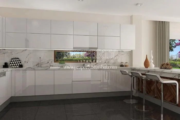 One of the kitchens in Cemtas Kavakli Villalari