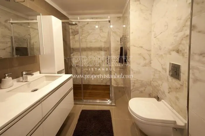 One of the bathrooms in Cennet Koru