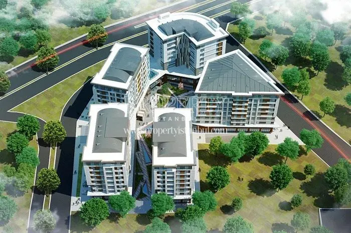 Centro Beylikduzu compound view from above