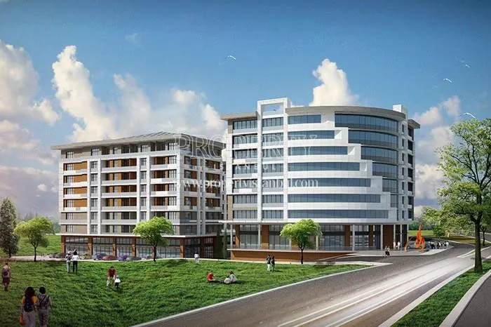 Centro Beylikduzu compound view from a distance