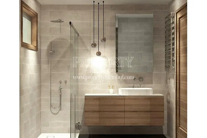 One of the bathrooms in Cetsa Park Evleri