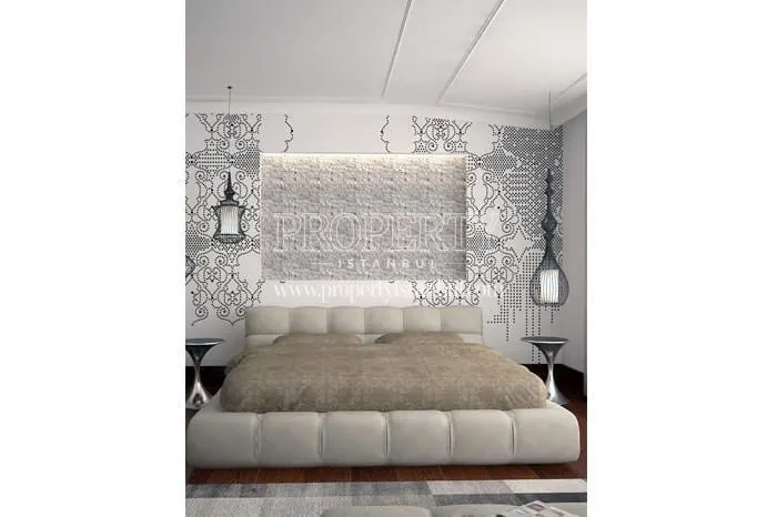 One of the bedrooms in Cetsa Park Evleri
