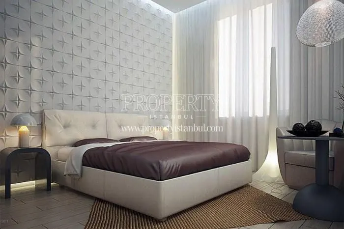 One of the bedrooms in Cetsa Park Evleri