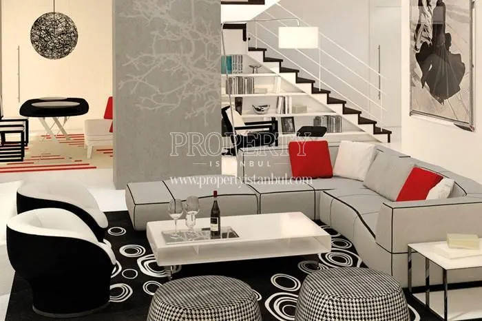One of the duplex units in Ciftci Towers