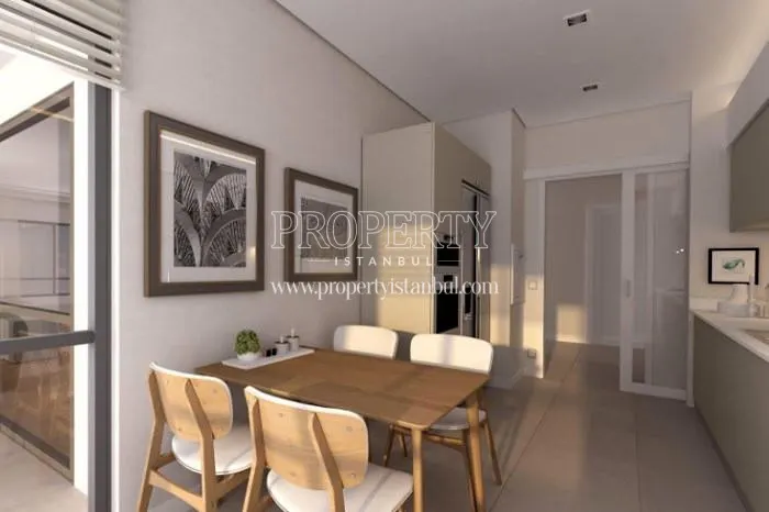 A kitchen in Cimen Residence