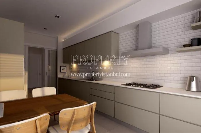 A kitchen in Cimen Residence
