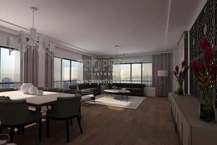 A living room in Cimen Residence