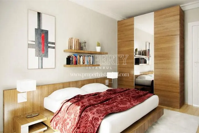 One of the master bedrooms in City Ambiance