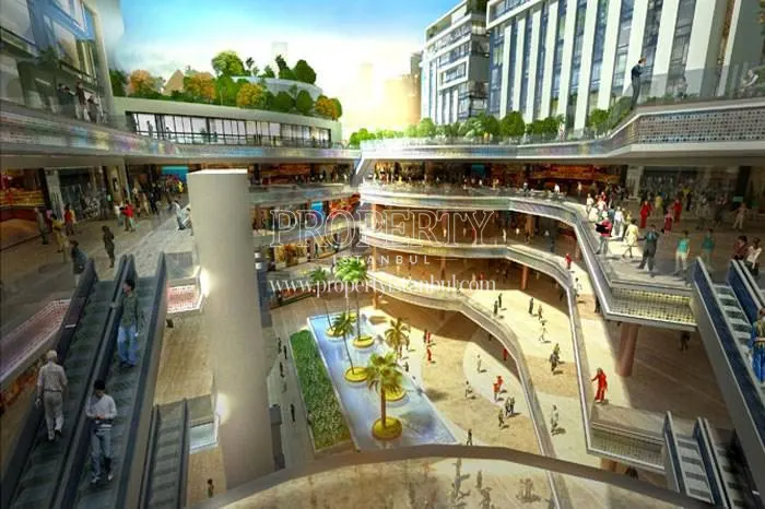 The shopping mall in City Center