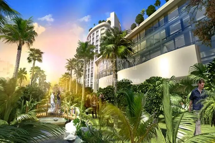 The landscape of the City Center project