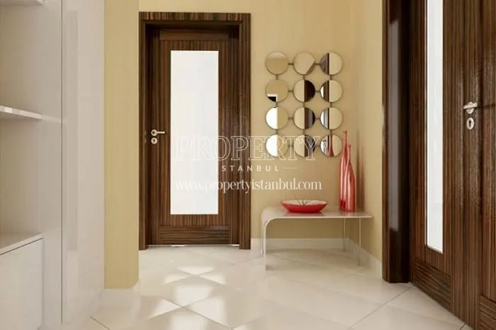 One of the apartments in City Court Bahcesehir