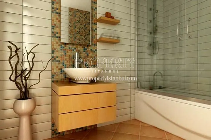 Small bathroom in City Court Bahcesehir